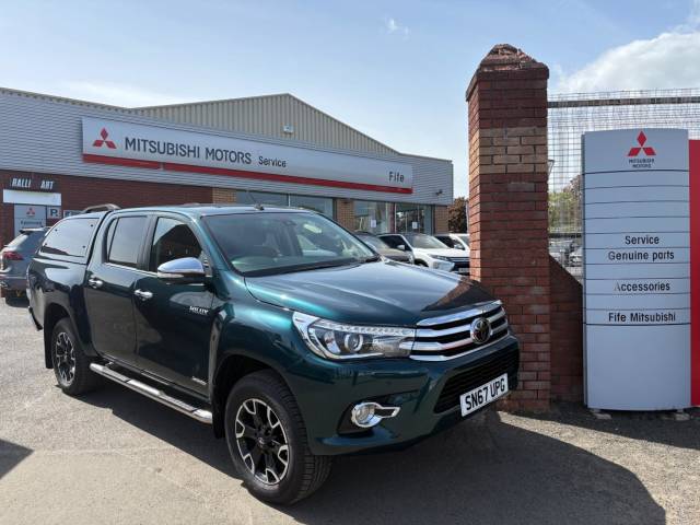 Toyota Hilux Invincible X D/Cab Pick Up 2.4 D-4D Auto Light 4X4 Utility Diesel GREEN
