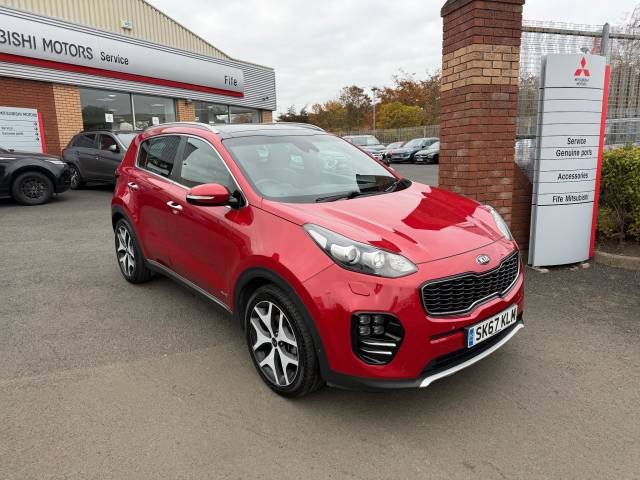 Kia Sportage 2.0 CRDi GT-Line S SUV 5dr Diesel Auto AWD Euro 6 (182 bhp) SUV Diesel Red