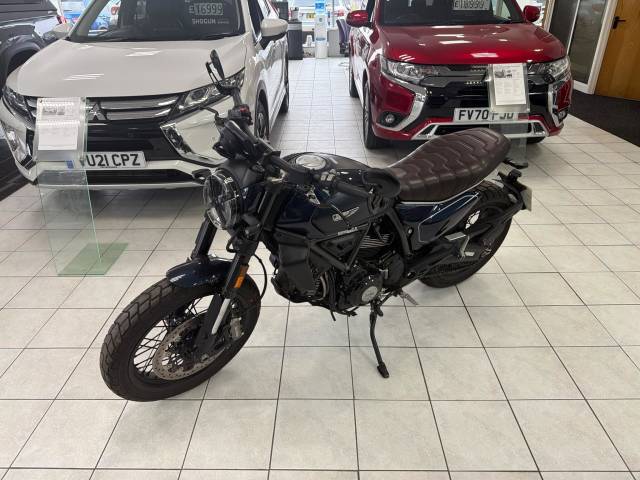 Ducati Scrambler 800 SCRAMBLER NIGHTSHIFT Motorcycle Petrol BLUE