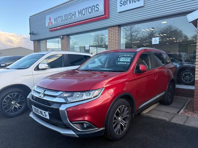 Mitsubishi Outlander 2.2 DI-D 4 5dr Auto Estate Diesel RED