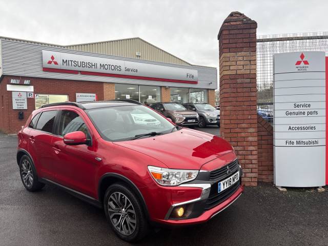 Mitsubishi ASX 2.2 4 5dr Auto 4WD Hatchback Diesel RED