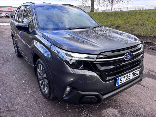 Subaru Forester 2.0 i e-Boxer Touring SUV 5dr Petrol Hybrid Lineartronic 4WD Euro 6 (s/s) (136 ps) SUV Hybrid Grey
