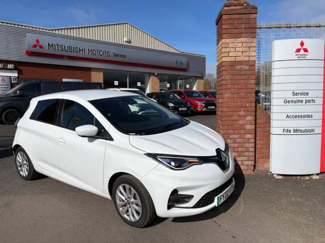 Renault Zoe 80kW Business+ 50kWh Rapid Charge Van R110 Auto Car Derived Van Electric WHITE