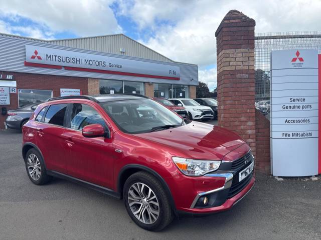 Mitsubishi ASX 2.2 DI-D 4 Auto 4WD Euro 6 5dr SUV Diesel Red