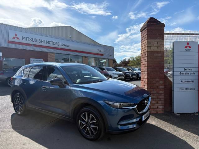 Mazda CX-5 2.2 SKYACTIV-D Sport Nav 4WD Euro 6 (s/s) 5dr SUV Diesel Blue