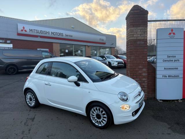 Fiat 500 1.2 Lounge Euro 6 (s/s) 3dr Hatchback Petrol White