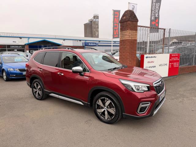 Subaru Forester 2.0i e-Boxer XE Premium 5dr Lineartronic Estate Petrol/Electric Hybrid RED
