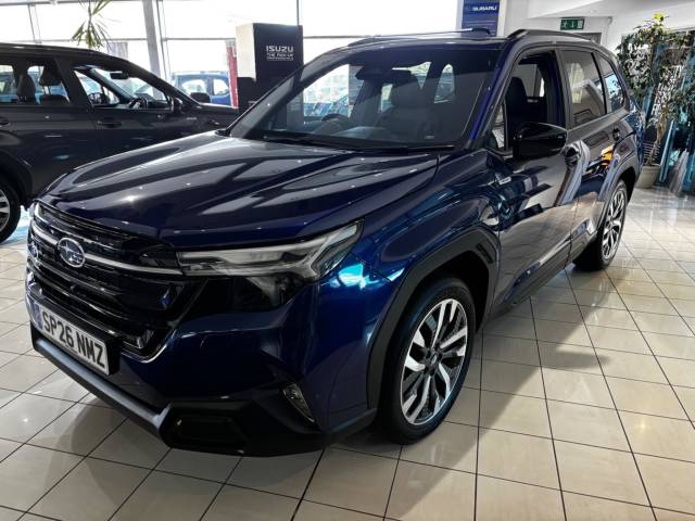 Subaru Forester 2.0i e-Boxer Touring 5dr Lineartronic Estate Petrol/Electric Hybrid BLUE