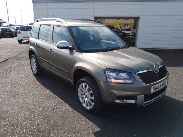 Skoda Yeti 2.0 TDI SE Outdoor DSG 4WD Euro 5 5dr SUV Diesel Jungle Green