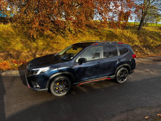 Subaru Forester 2.0i e-Boxer Sport 5dr Lineartronic Estate Petrol/Electric Hybrid BLUE