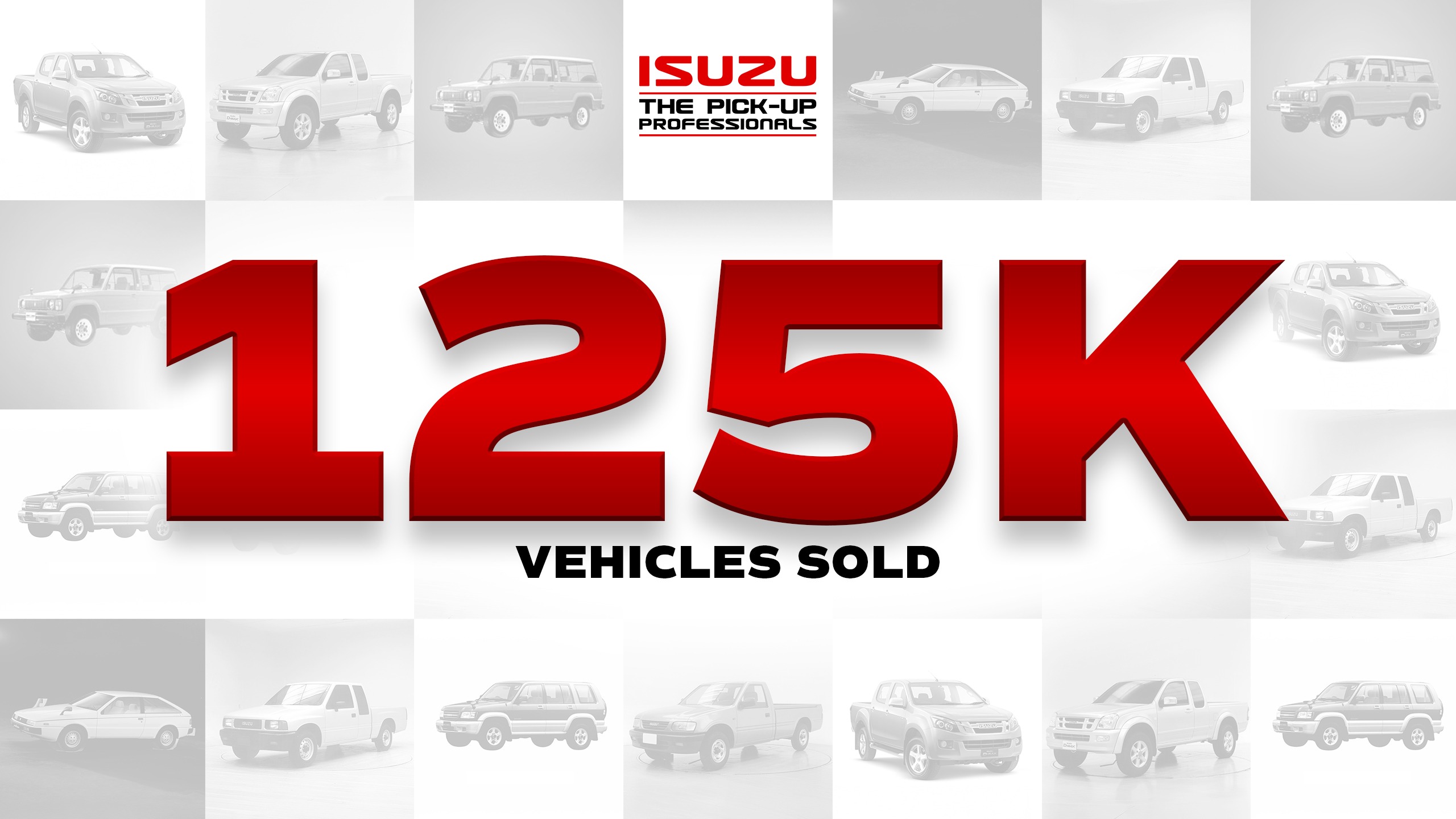 ISUZU CELEBRATES 125,000 VEHICLE SALES