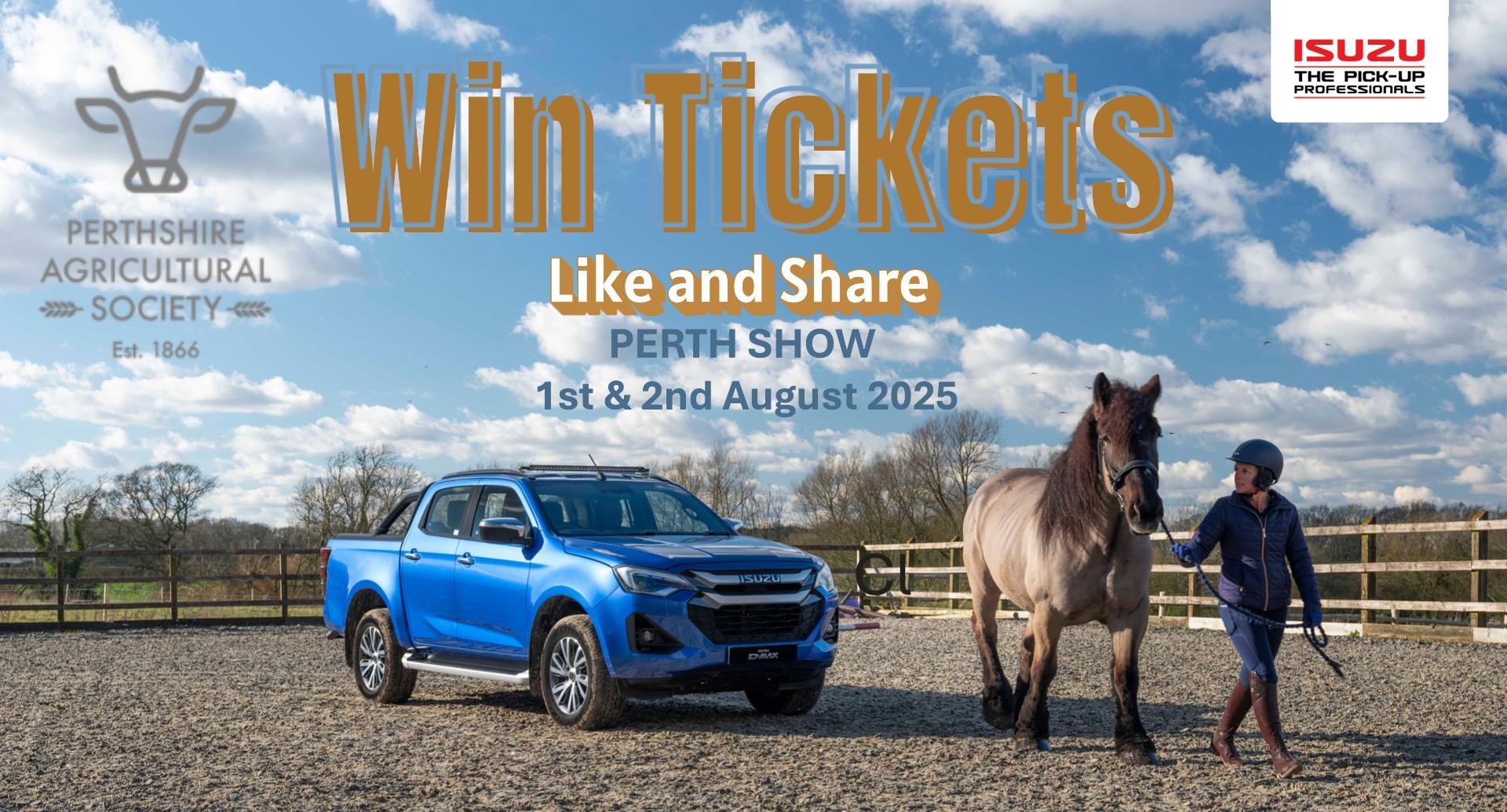 Win Tickets to the Perth Show with Fife Isuzu